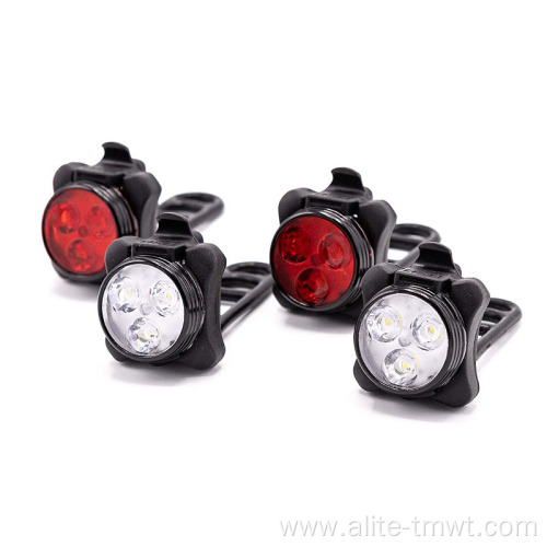 USB Rechargeable Cycling Front Light And Rear Light